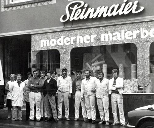 Malerbetrieb Steinmaier, 1976